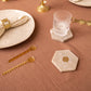 Marble shell coasters